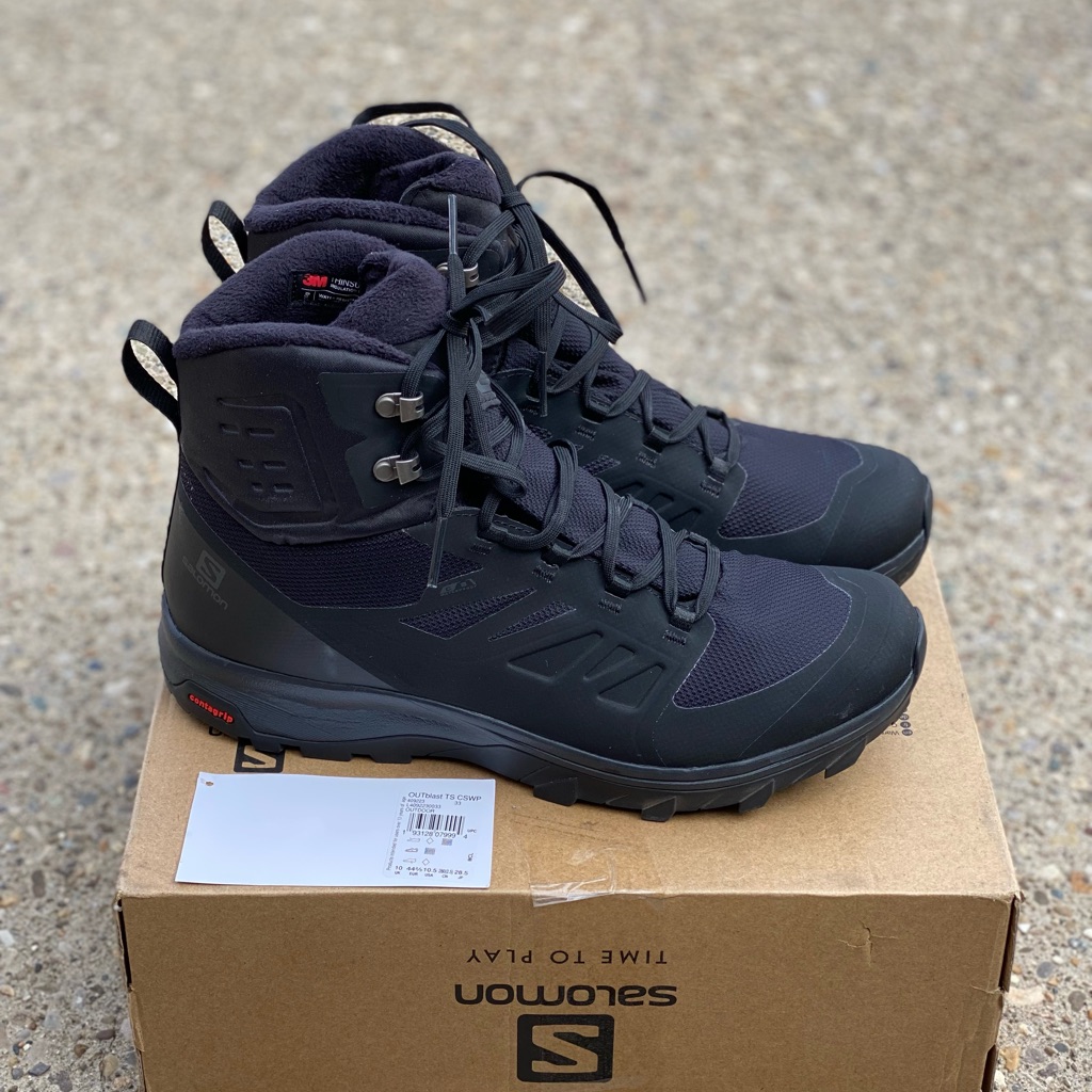 Salomon Outblast Ts Cswp Hiking Trail Shoes Men's 10.5